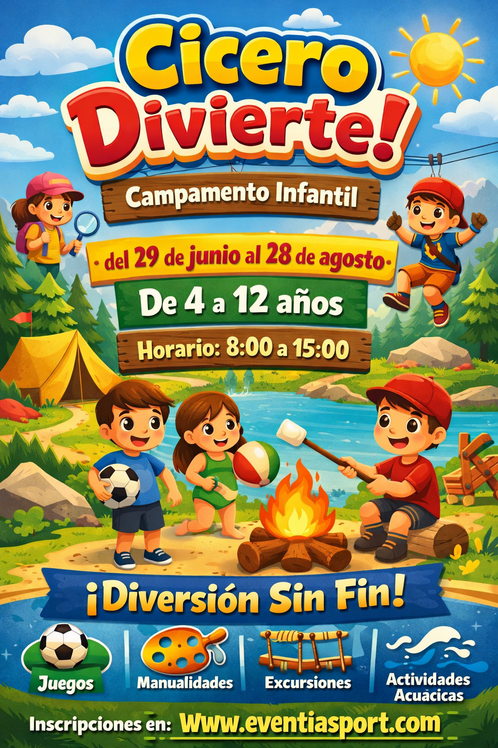Campamento infantil de verano